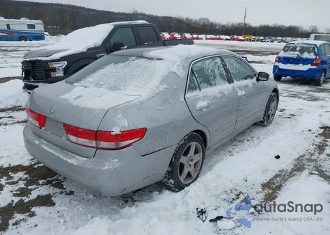 2003 Honda Accord 2.4 Ex из США, поврежденный, VIN 1HGCM56793A112296